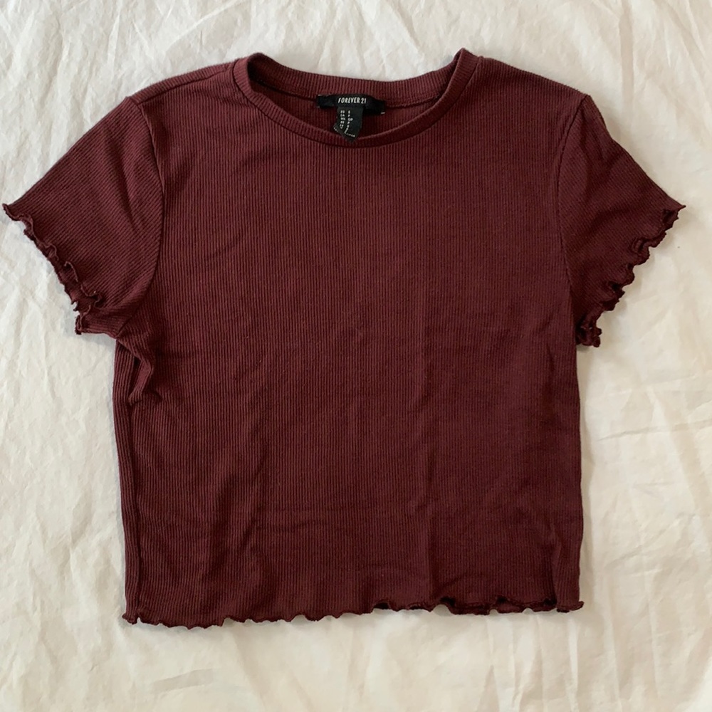 Maroon Shirt